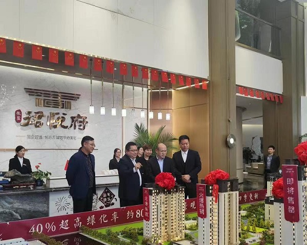 王晟率相关部分赴徽盐地产集团灵璧项目公司开展条线化效劳